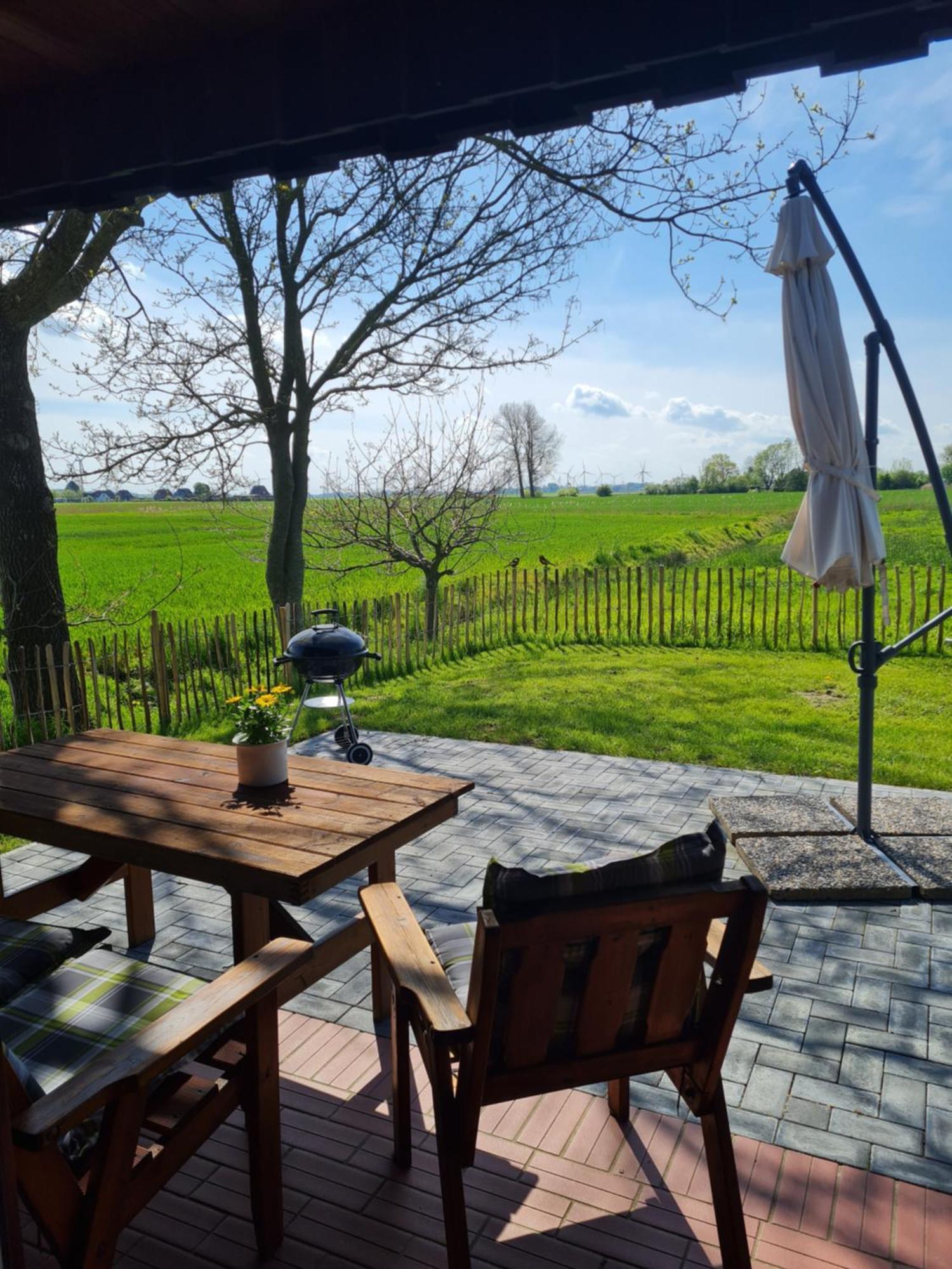 Ferienhaus Weitblick Busenwurth Eksteriør billede